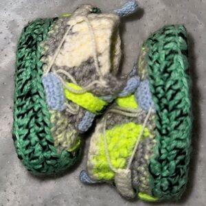 Baby Crochet, Soft felt non-slip bottom, Size 4C